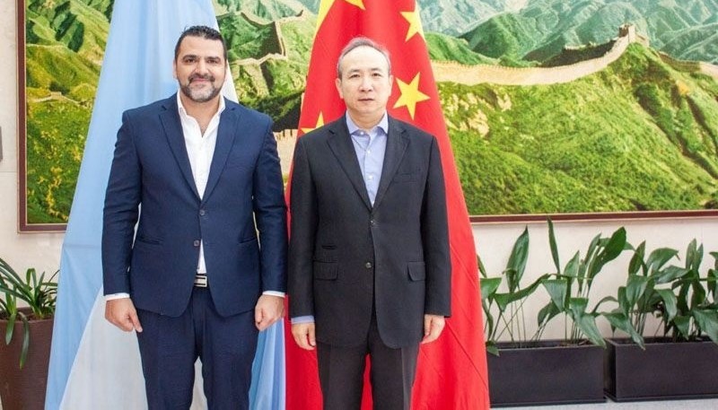 Vuoto se reunió con el Embajador de China para impulsar el desarrollo de Tierra del Fuego