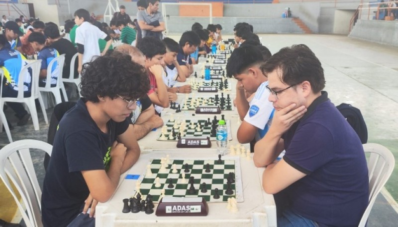 Las partidas se disputaron en el Coliseo Guajojo. (Foto: Pasión por el Ajedrez)