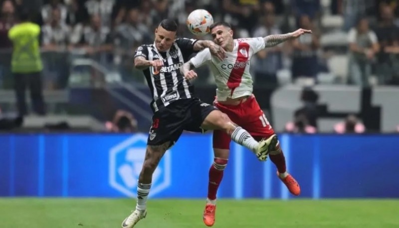 Cambió el horario del partido entre River y Atlético Mineiro