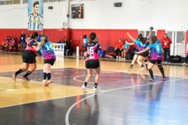 Las chicas del Gimnasio Juan Bautista Rocha debutan en el Nacional Fase 1