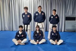 El karate se ilusiona con traer otra vez medallas de La Feliz