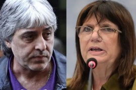 Las amenazas de Rafael Di Zeo a Patricia Bullrich: "Vamos a la guerra"