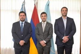 Torres recibió al embajador de Armenia y acordaron trabajar para fomentar el turísmo