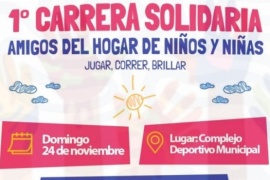 Carrera Solidaria a beneficio del Hogar de Niños de Caleta Olivia