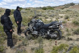 Se accidentó motociclista brasileño en la Ruta 3