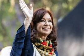 Cristina Kirchner visitó la planta de reciclado de una cooperativa en Villa Fiorito