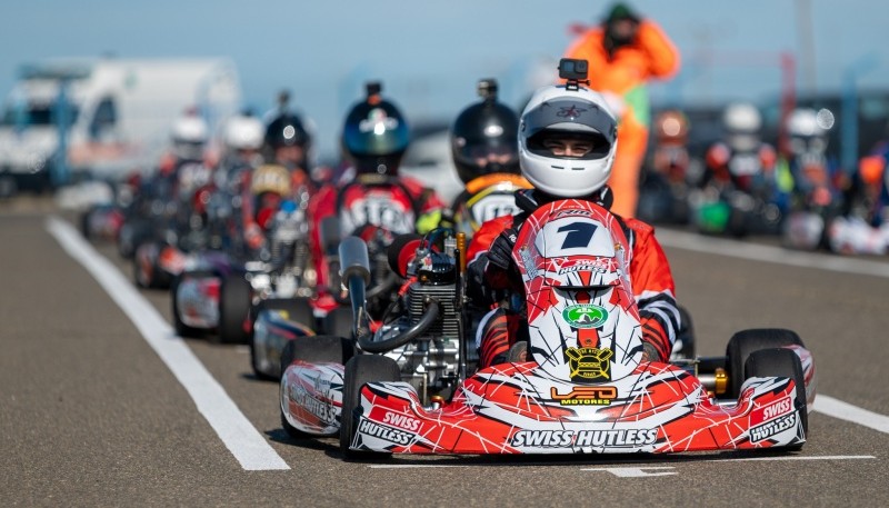 Se viene el penúltimo domingo de acción del año en el kartódromo local. (Foto: Karting RG)