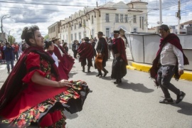 El Día de la Tradición copó el mediodía de la ciudad