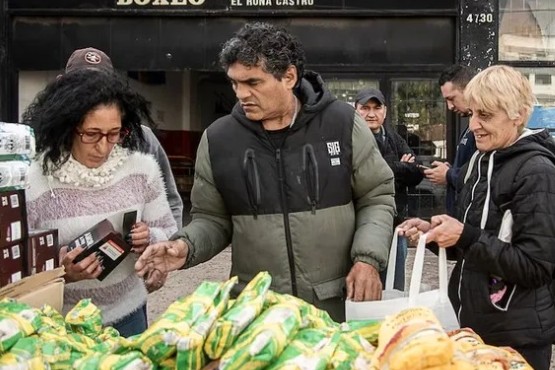 A Locomotora Castro le robaron alimentos para sus comedores y le destrozaron su auto