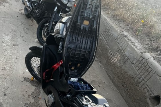 Detienen a un hombre por circular en una moto adulterada 