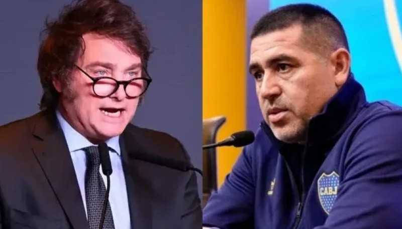 Milei volvió a apuntar contra Riquelme: 