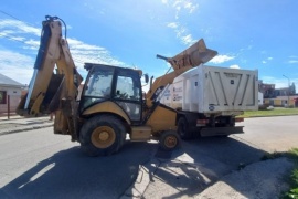 La Municipalidad de Río Gallegos continúa trabajando en los barrios