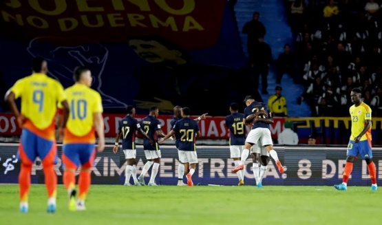 Ecuador consiguió un triunfazo ante Colombia