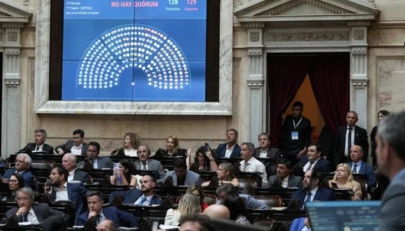 Fracasó la sesión especial en Diputados para debatir el proyecto de 