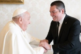 El Papa Francisco recibió al intendente Martín Perez