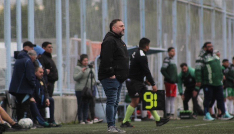 Carlos Padín, DT de Escorpión. FOTO: Matías Barrientos.