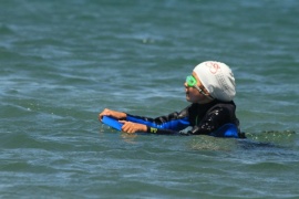 Natación y respeto por la naturaleza en la Patagonia