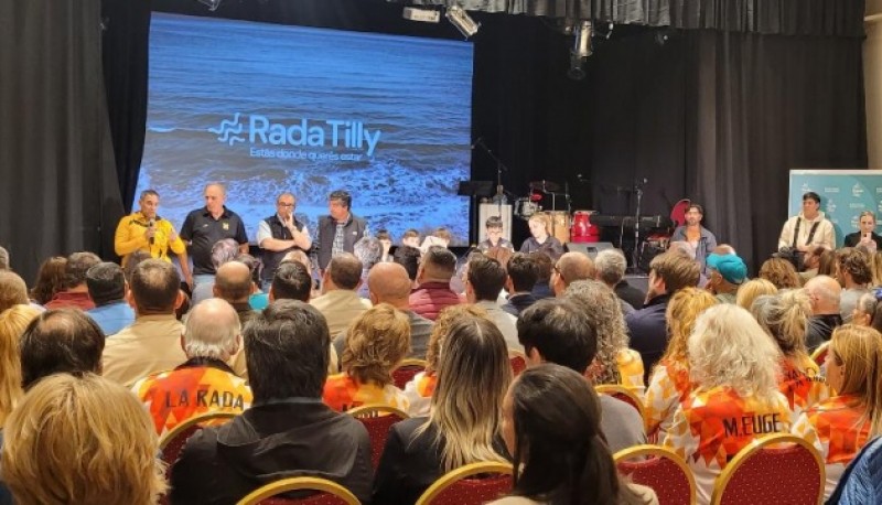 Provincia acompañó el lanzamiento de la Temporada de Verano de Rada Tilly