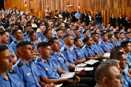 La Policía del Chubut incorporó 60 nuevos Oficiales Ayudantes