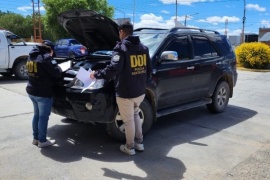 DDI secuestra un auto con chasis adulterado