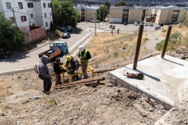 El Municipio construyó una escalera que mejora el acceso a los vecinos en la zona del 30 de Octubre