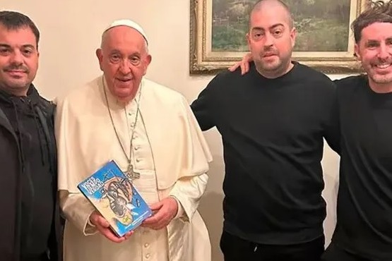 El papa Francisco recibió a Patricio Fontanet en el Vaticano