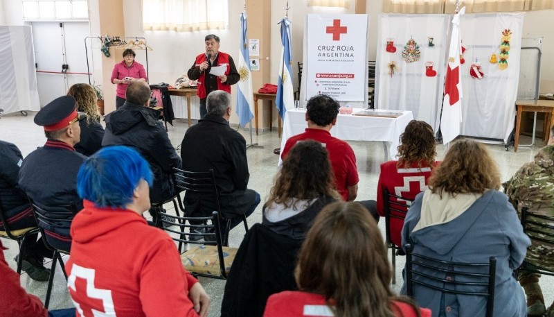 El Municipio acompañó el acto por el 80° Aniversario de la Filial de la Cruz Roja y el Día del Voluntariado