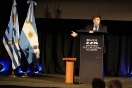 Javier Milei recibió un premio en Uruguay y volvió a cuestionar al Estado