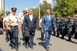 La Policía de Chubut conmemoró su 67º aniversario con un imponente acto