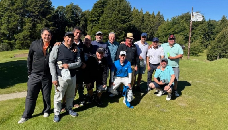 El equipo santacruceño a pleno. 