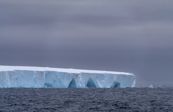 El iceberg más grande del mundo se desprendió y navega por el océano