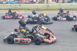 Karting en la Autovía: volvió la competencia histórica