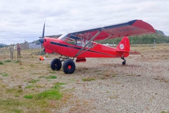 El primer avión fabricado en Tierra del Fuego ya está operativo