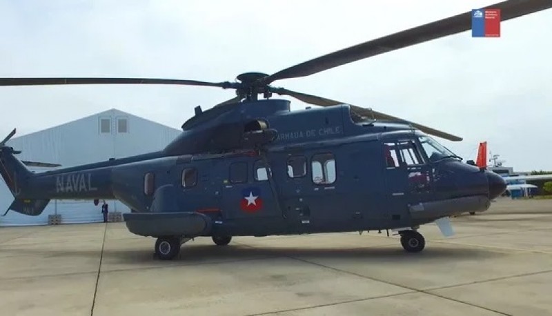 Un helicóptero chileno habría violado el espacio aéreo argentinos. Foto tomada de Youtube.