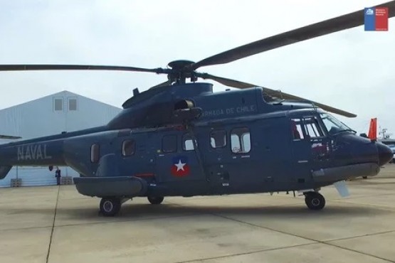 Un helicóptero chileno habría violado el espacio aéreo argentinos. Foto tomada de Youtube.