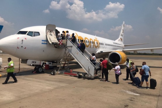 La Low Cost FlyBondi suspende 71 vuelos esta semana