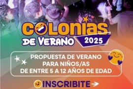 Colonias: Las inscripciones serán el 27 de diciembre en los gimnasios municipales de Río Gallegos