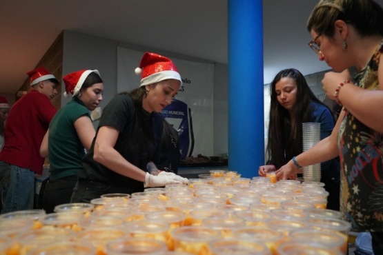 Se realizó la cena solidaria 