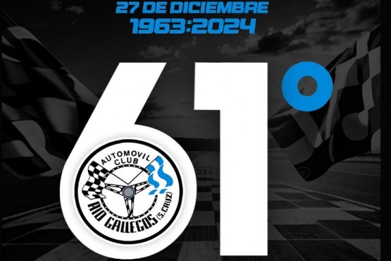 El Automóvil Club Río Gallegos celebra su aniversario número 61