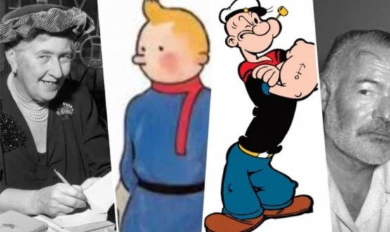 Popeye y Tintín pasarán a dominio público 