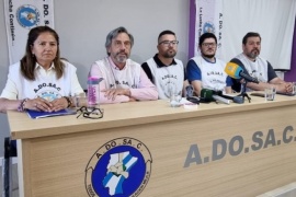 Asumió la nueva Comisión Directiva Provincial de la ADOSAC con pedido de paritarias