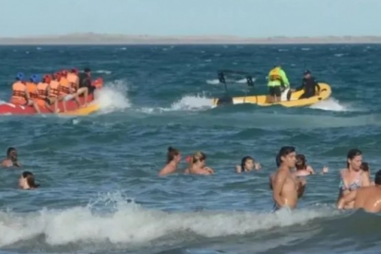 Un joven quedó atrapado en la hélice de la “banana” y sufrió graves cortes en las piernas