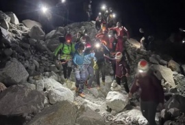 Dos escaladores accidentados en las montañas de El Chaltén