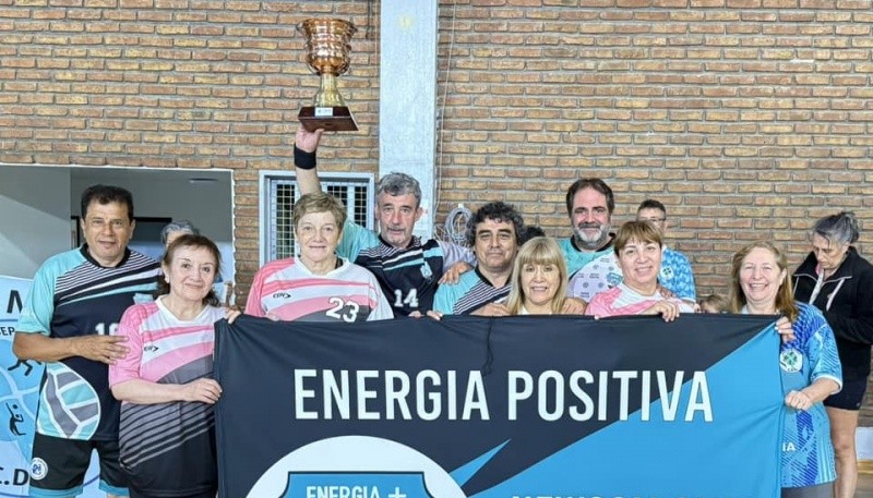 En Más 60 Mixto, el conjunto riogalleguense no tuvo contra. (Foto: Energía Positiva)