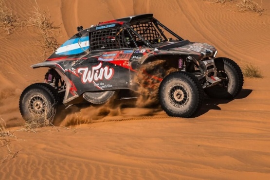 La dupla cordobesa sigue dando de qué hablar en territorio saudí. (Foto: Rally Dakar)