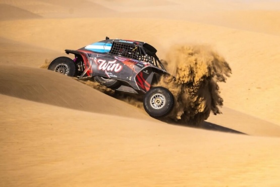 El binomio cordobés sigue ganando y liderando en su categoría. (Foto: Rally Dakar)