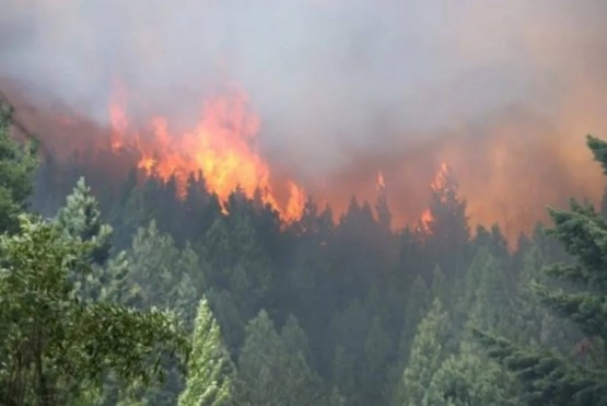 Incendio en Epuyén: Cuatro viviendas afectadas y evacuación de vecinos