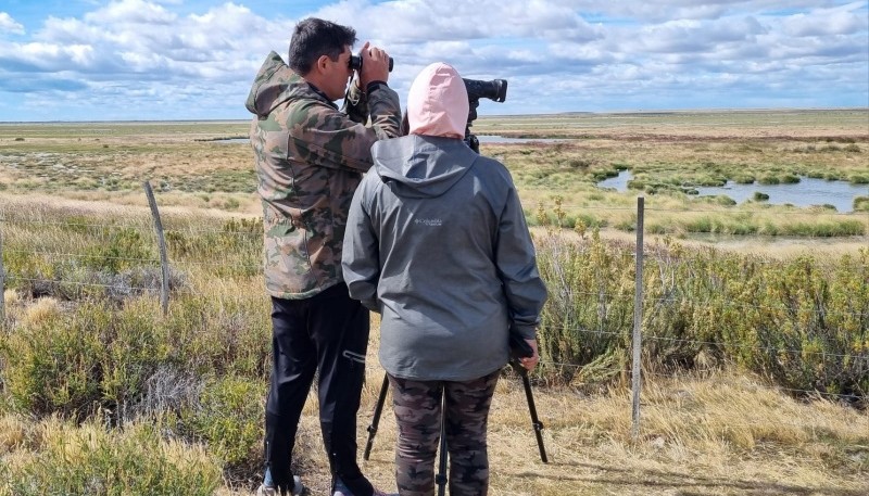 Influencer realiza un documental sobre aves en la Reserva Costera Urbana de Río Chico