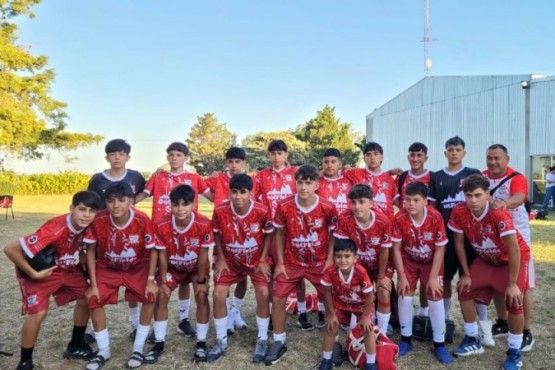 Los chicos del Albirrojo y otra muy buena experiencia. (Foto: Ahora Calafate)