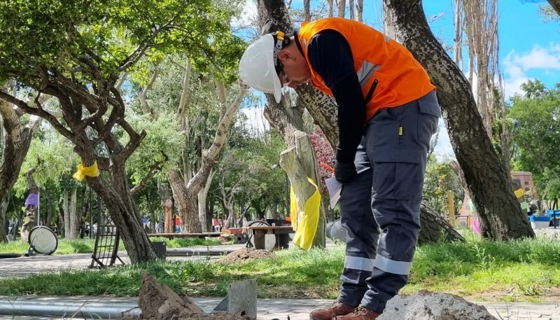 Avanzan las obras y mejoras en la seguridad eléctrica . (JCC)